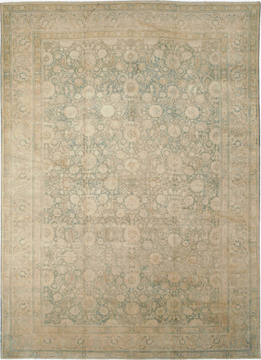 Antique Persian Tabriz Carpet, No.16413 - Staging