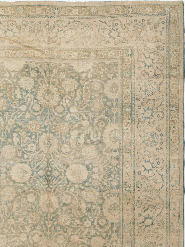 Antique Persian Tabriz Carpet, No.16413 - Staging
