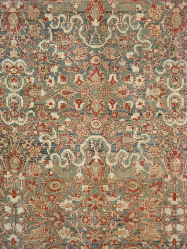 Antique Persian Tabriz Carpet, No.16421 - Staging