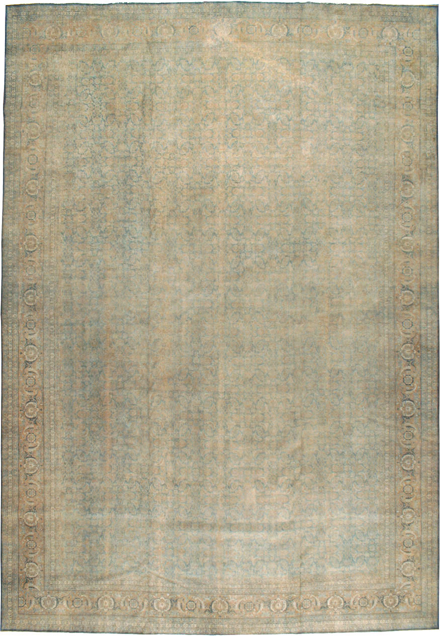 Antique Persian Tabriz Carpet, No.16429 - Staging