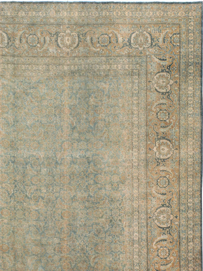 Antique Persian Tabriz Carpet, No.16429 - Staging