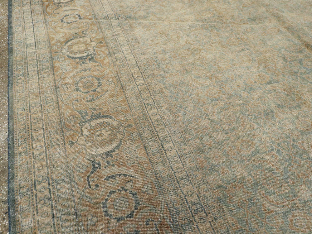 Antique Persian Tabriz Carpet, No.16429 - Staging