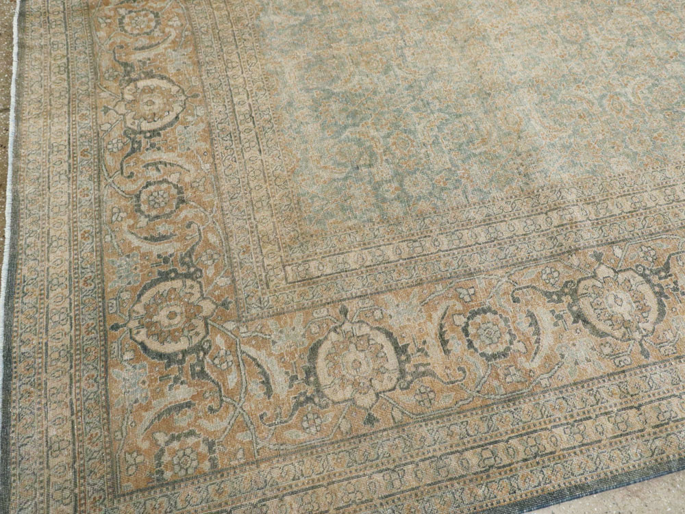 Antique Persian Tabriz Carpet, No.16429 - Staging