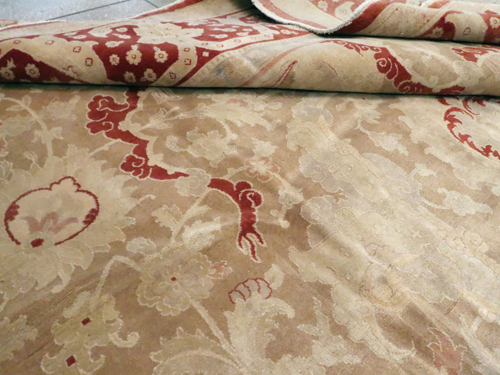 Antique Persian Tabriz Carpet, No.16452 - Staging