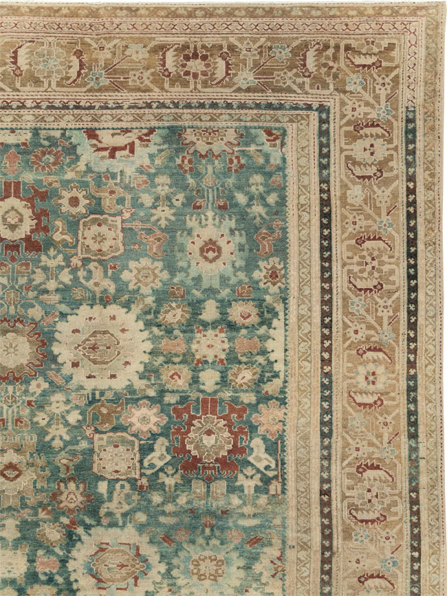 Antique Persian Malayer Carpet, No.16459 - Staging