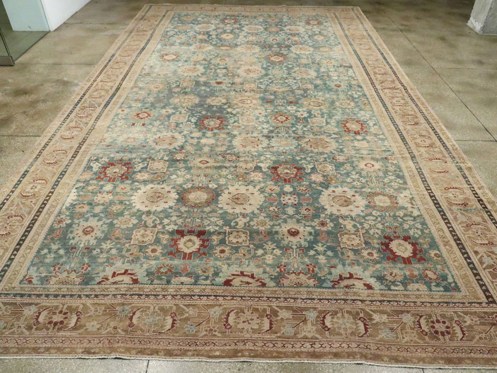 Antique Persian Malayer Carpet, No.16459 - Staging