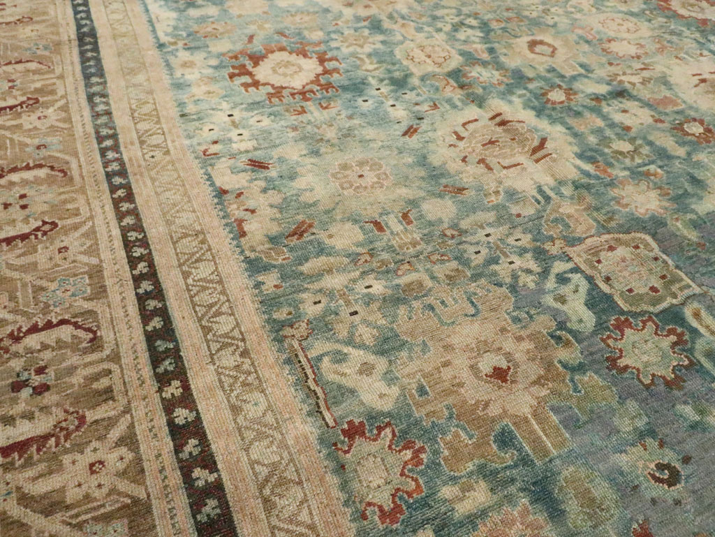Antique Persian Malayer Carpet, No.16459 - Staging