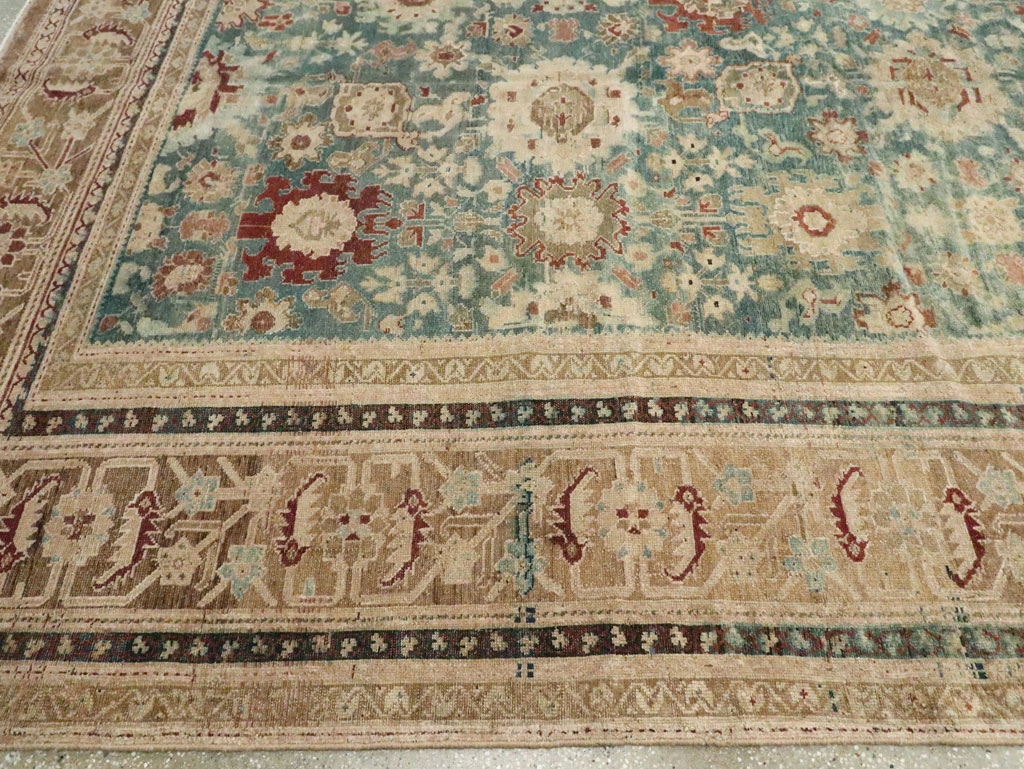 Antique Persian Malayer Carpet, No.16459 - Staging