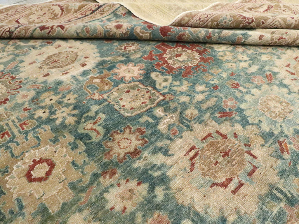 Antique Persian Malayer Carpet, No.16459 - Staging