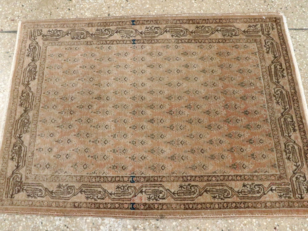 Antique Persian Tabriz Rug, No.16463 - Staging