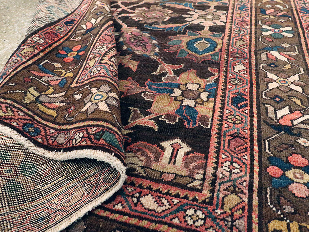 Antique Persian Bidjar Rug (Pair: 1 of 2), No.16465 - Staging