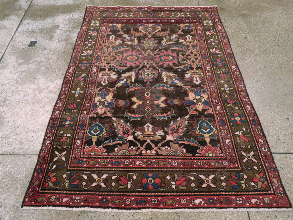 Antique Persian Bidjar Rug (Pair: 2 of 2), No.16466 - Staging