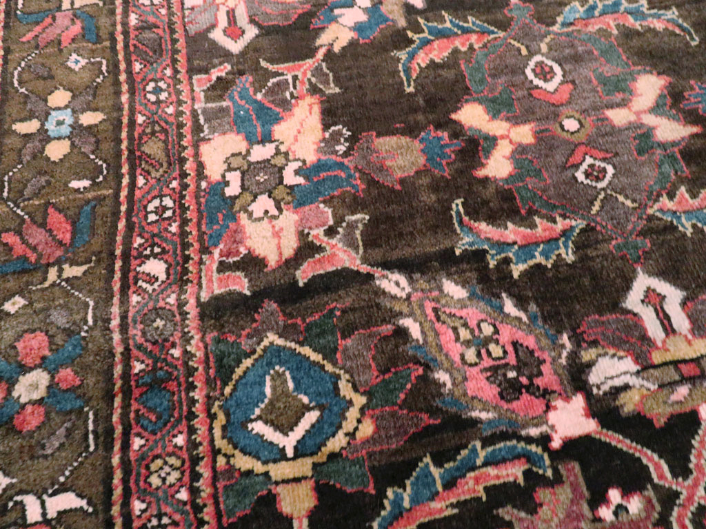 Antique Persian Bidjar Rug (Pair: 2 of 2), No.16466 - Staging
