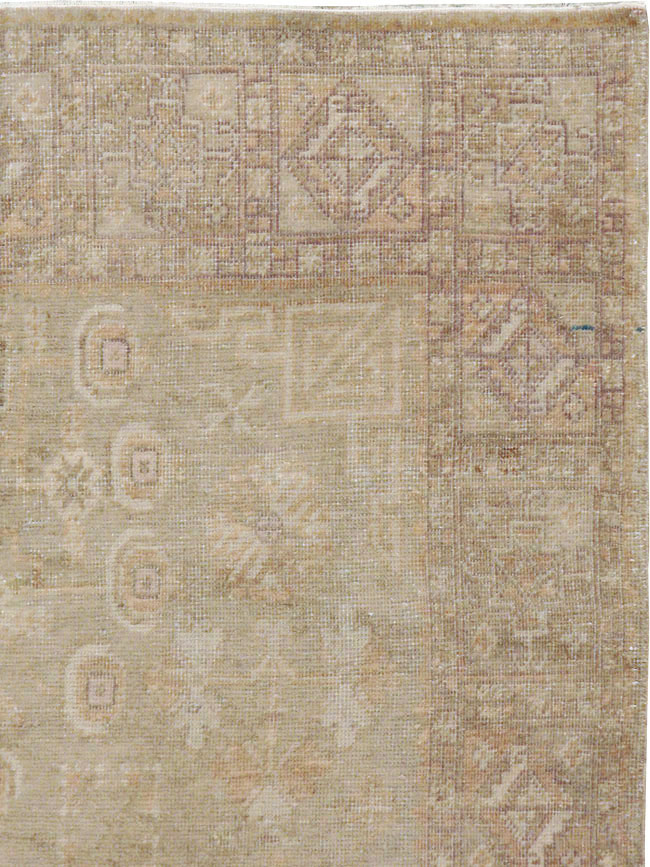 Antique East Turkestan Khotan Rug, No.16475 - Staging