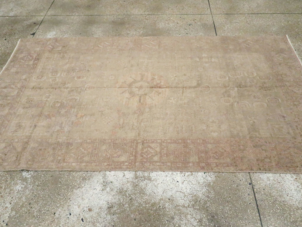 Antique East Turkestan Khotan Rug, No.16475 - Staging