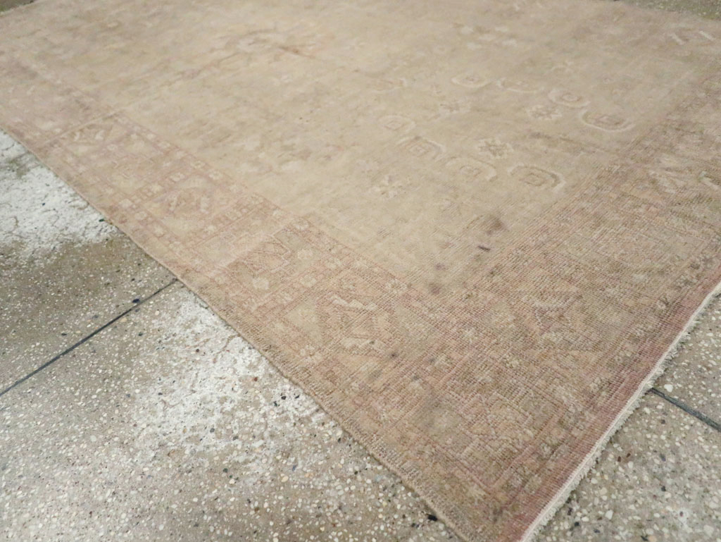 Antique East Turkestan Khotan Rug, No.16475 - Staging