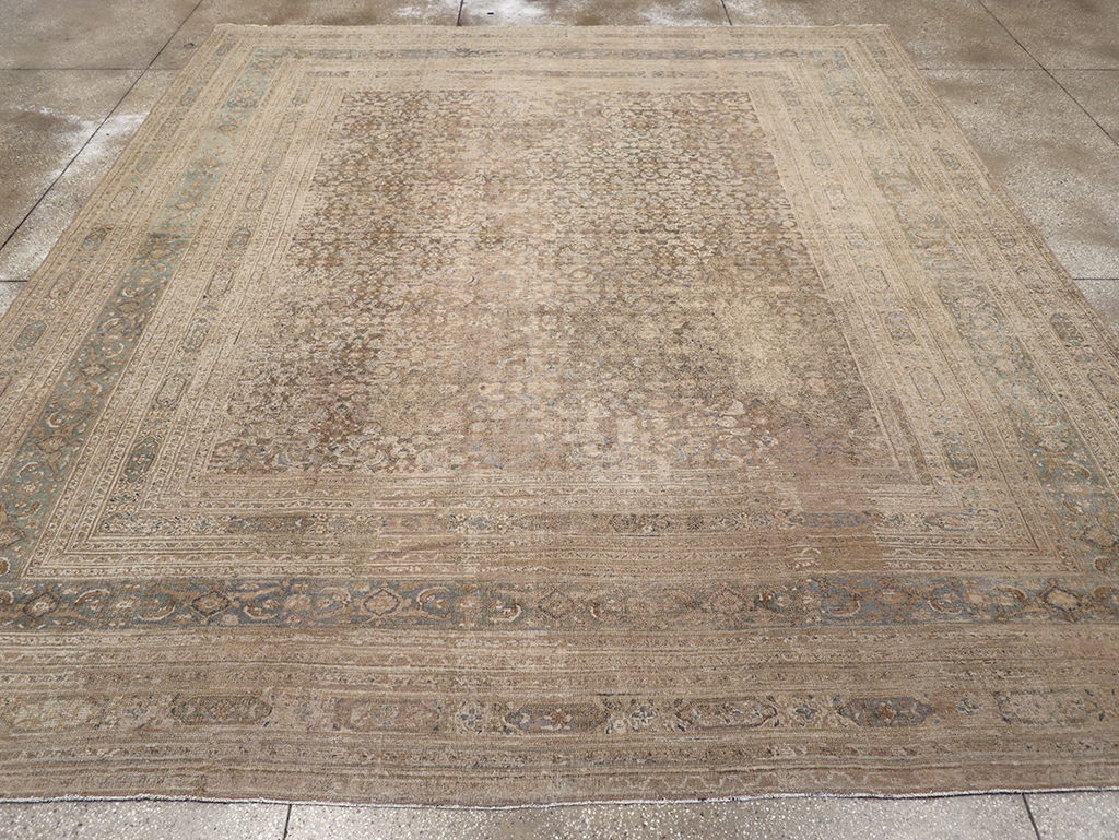 Antique Persian Khorassan Carpet, No.16496 - Staging