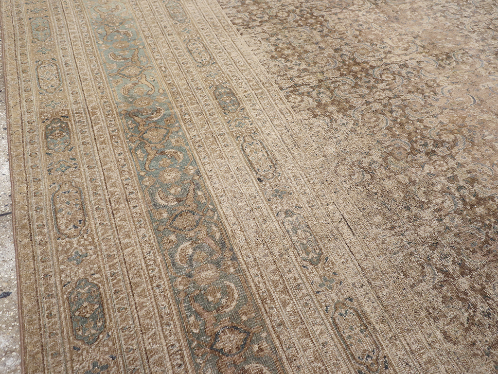 Antique Persian Khorassan Carpet, No.16496 - Staging