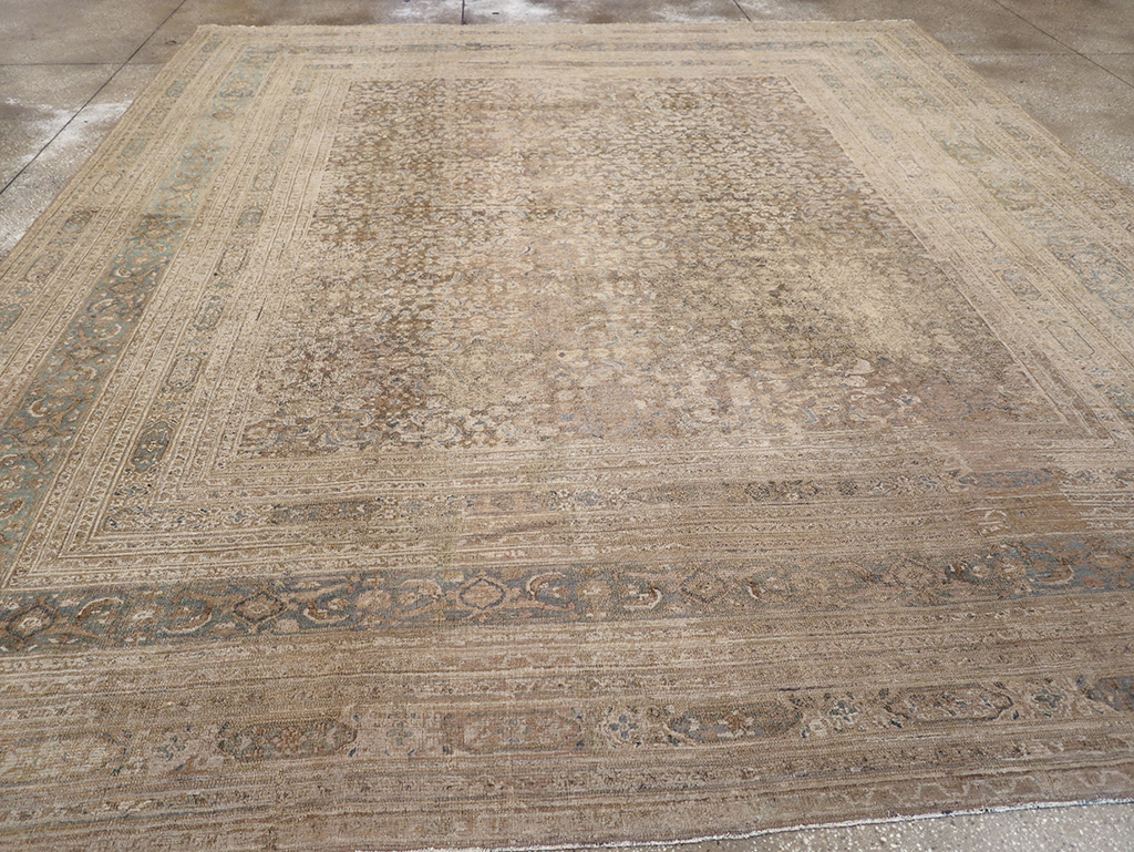 Antique Persian Khorassan Carpet, No.16496 - Staging