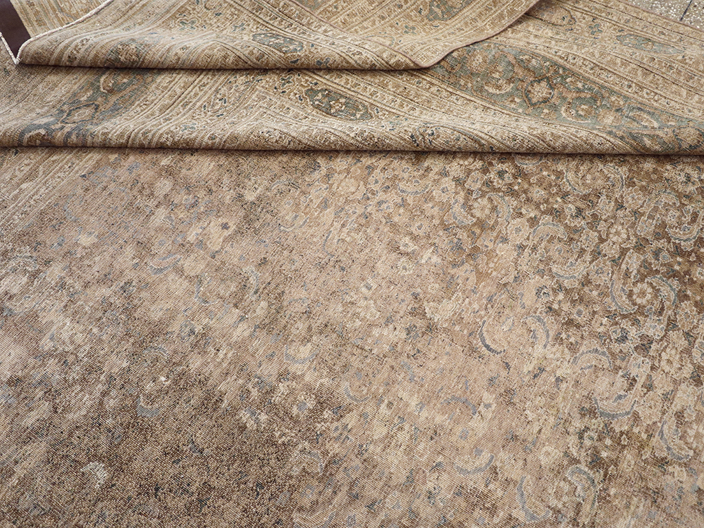 Antique Persian Khorassan Carpet, No.16496 - Staging