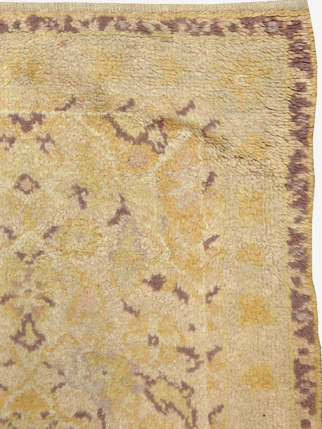 Antique Spanish Cuenca Rug, No.16501 - Staging