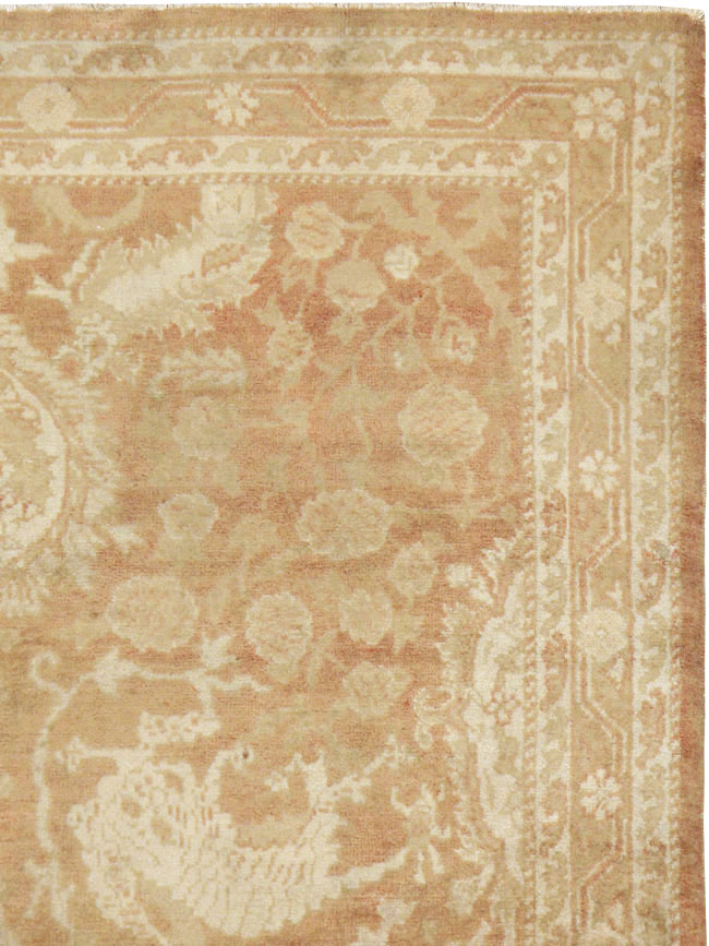 Antique Indian Agra Rug, No.16502 - Staging