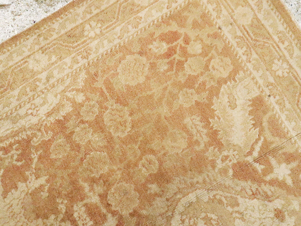 Antique Indian Agra Rug, No.16502 - Staging