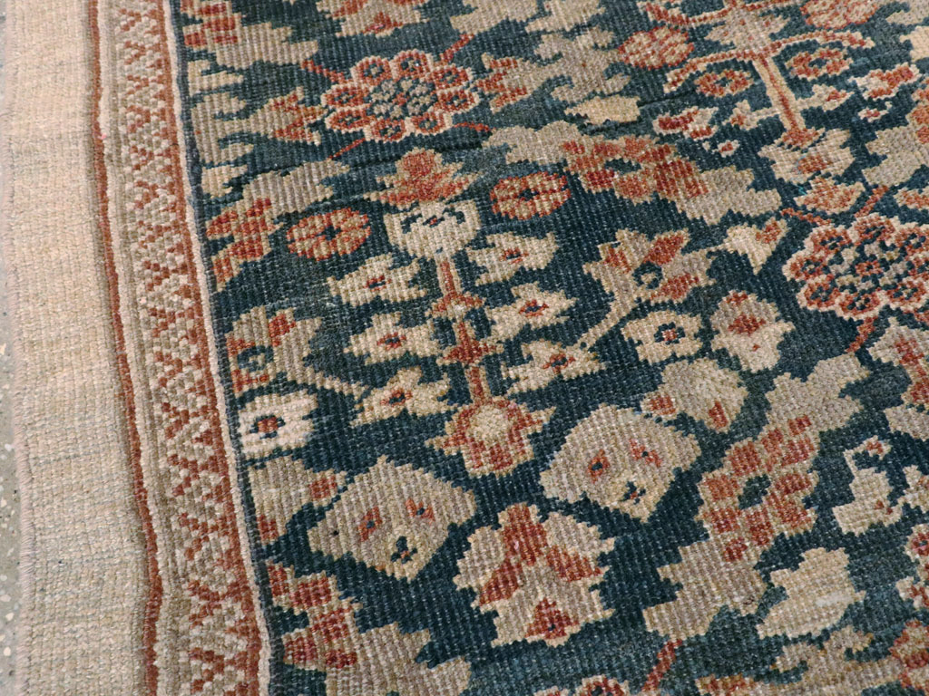 Antique Persian Mahal Rug, No.16512 - Staging