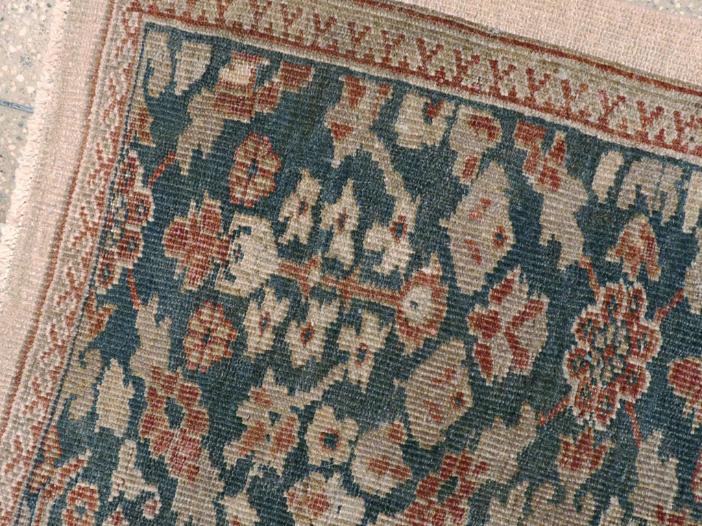 Antique Persian Mahal Rug, No.16512 - Staging