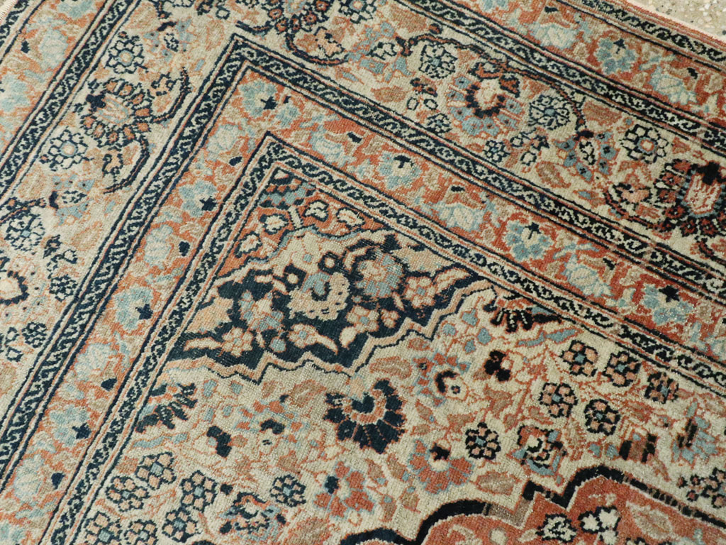 Antique Persian Tabriz Hagi Jalili, No.16517 - Staging