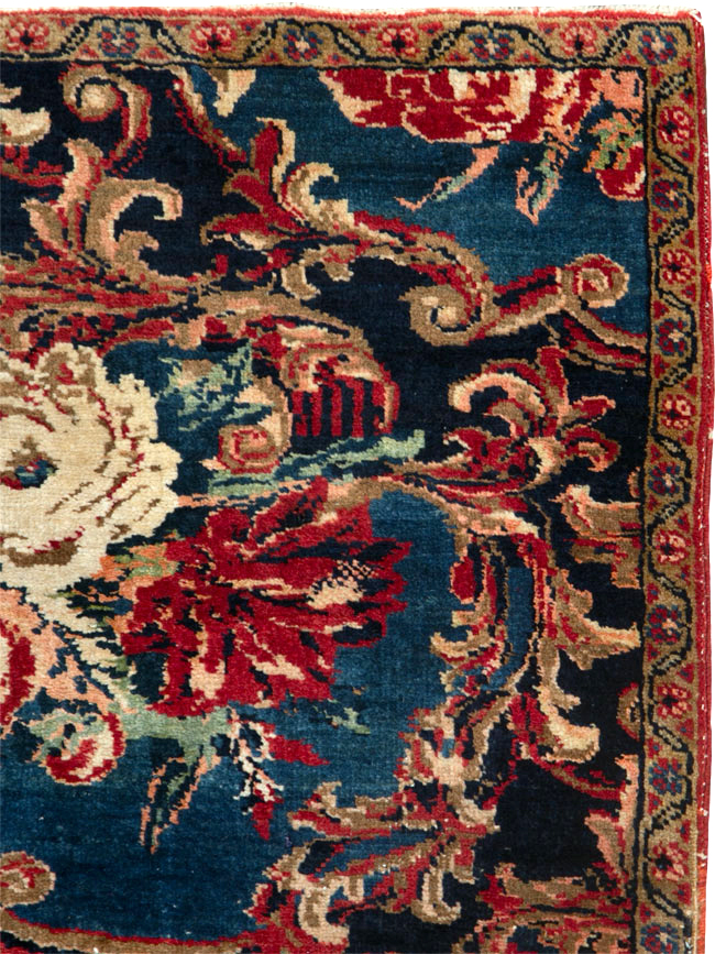 Antique Persian Bidjar Rug, No.16546 - Staging