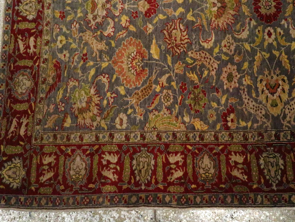 Antique Turkish Sivas Rug, No.16549 - Staging