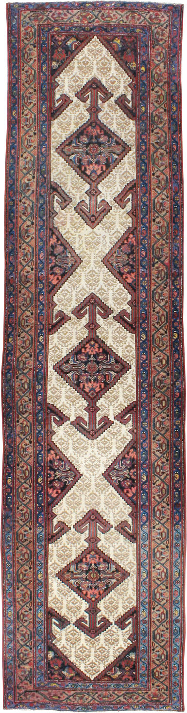 Antique Persian Serab Runner, No.16550 - Staging