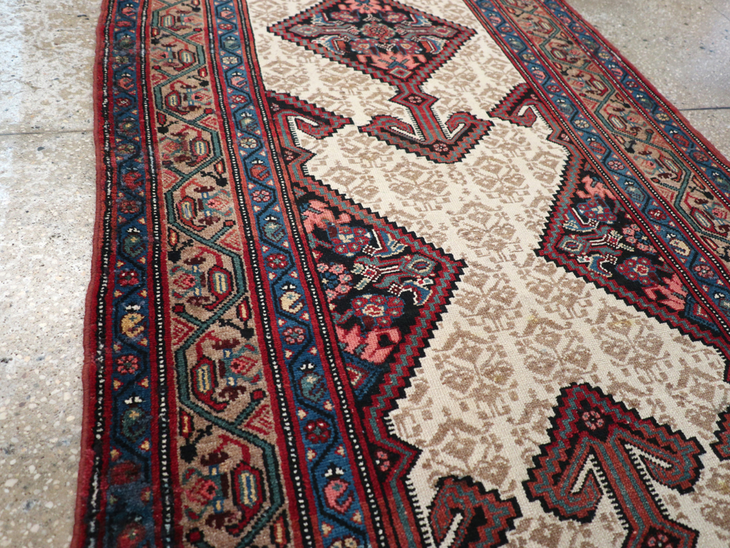 Antique Persian Serab Runner, No.16550 - Staging