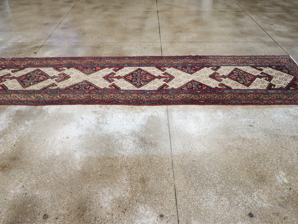Antique Persian Serab Runner, No.16550 - Staging