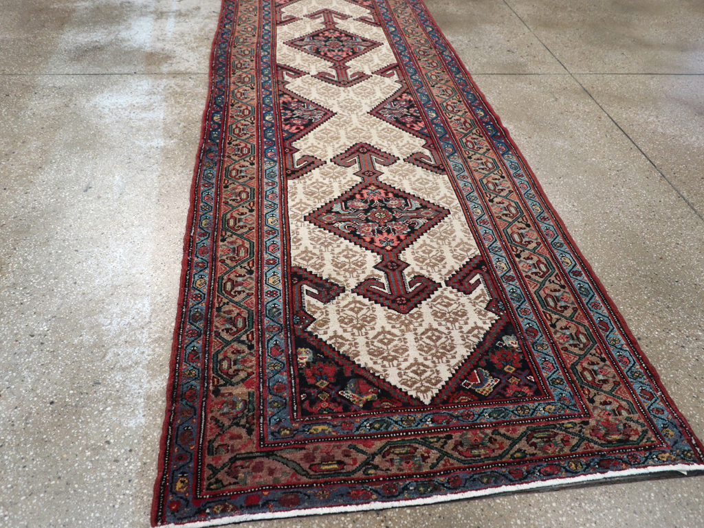 Antique Persian Serab Runner, No.16550 - Staging