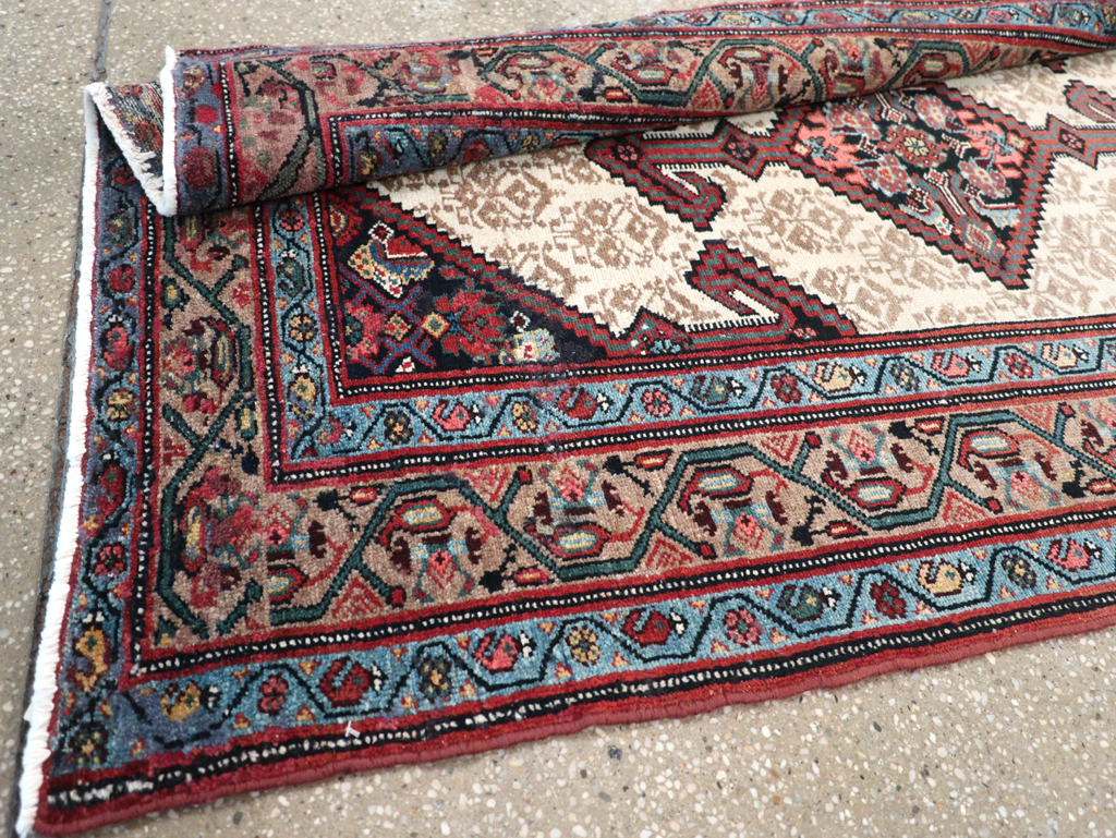 Antique Persian Serab Runner, No.16550 - Staging