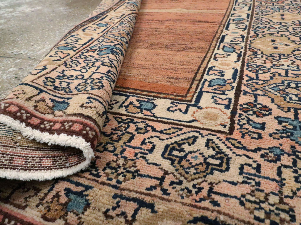 Antique Persian Malayer Rug, No.16552 - Staging