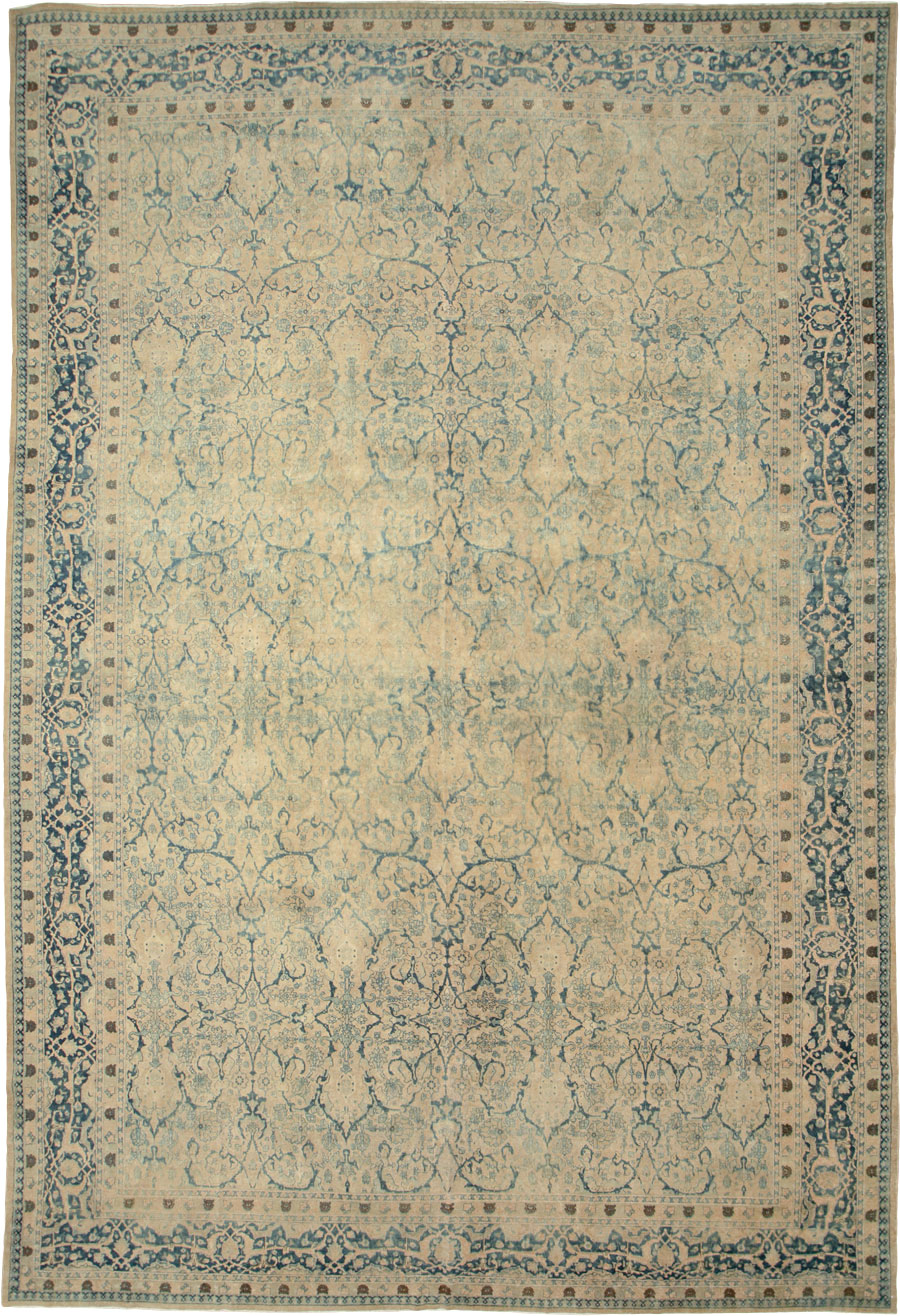 Antique Persian Tabriz Carpet, No.16566 - Staging