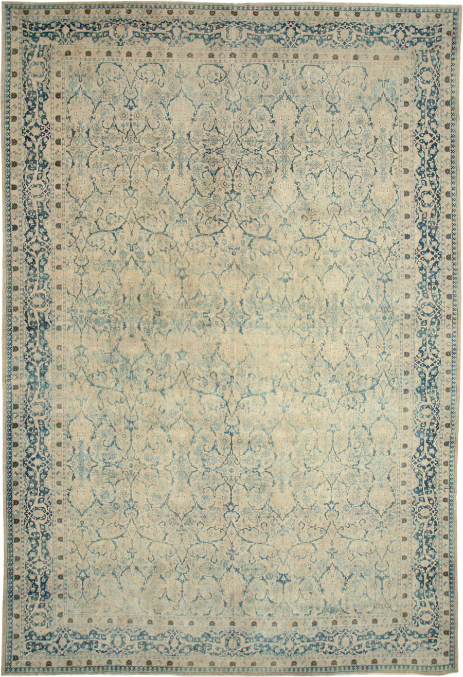 Antique Persian Tabriz Carpet, No.16566 - Staging
