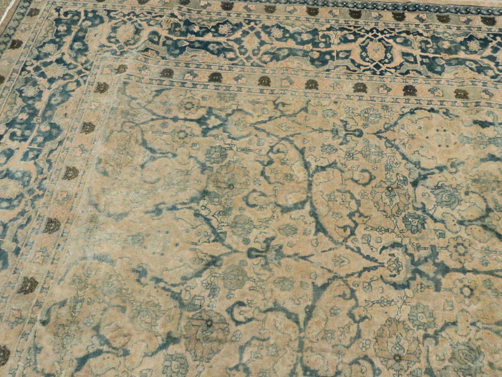 Antique Persian Tabriz Carpet, No.16566 - Staging