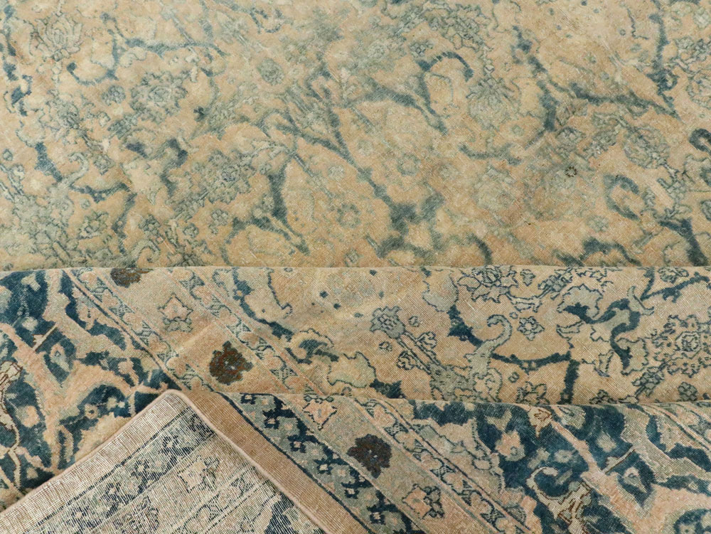 Antique Persian Tabriz Carpet, No.16566 - Staging
