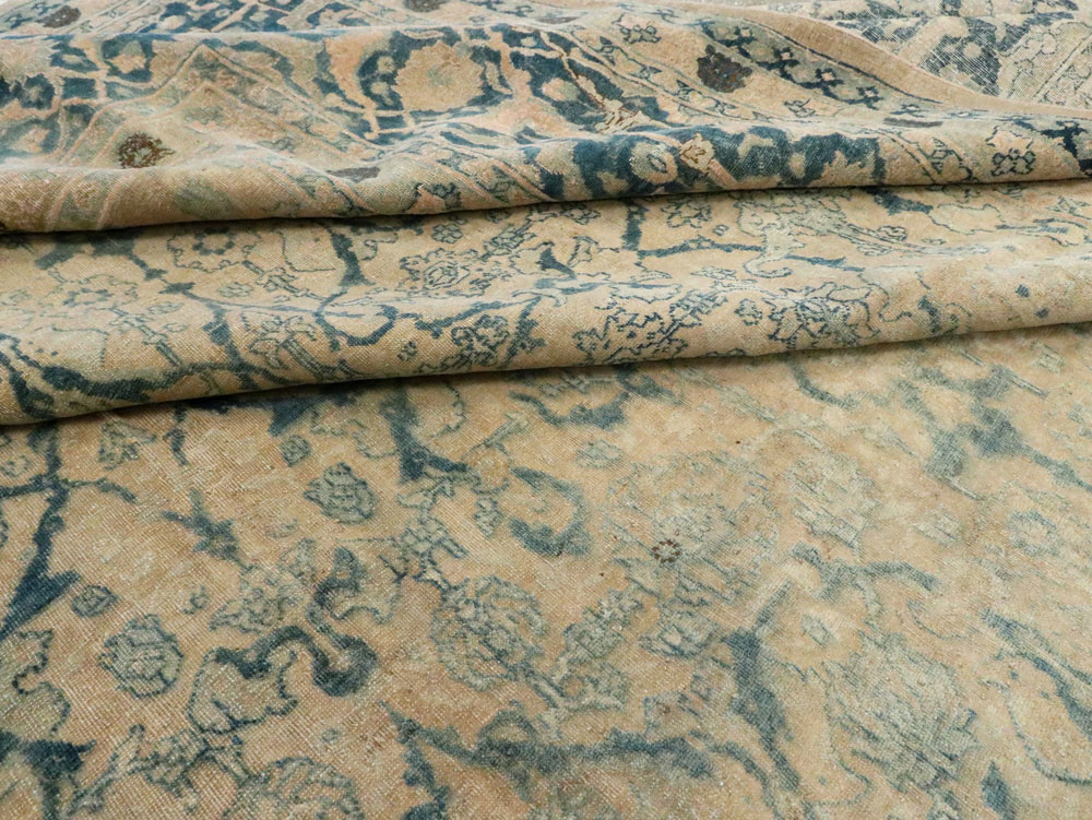 Antique Persian Tabriz Carpet, No.16566 - Staging
