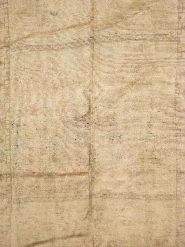 Antique Turkish Oushak Gallery Rug, No.16567 - Staging