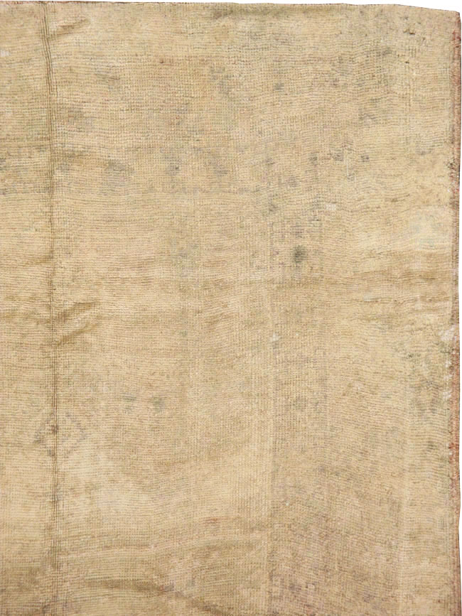 Antique Turkish Oushak Gallery Rug, No.16567 - Staging