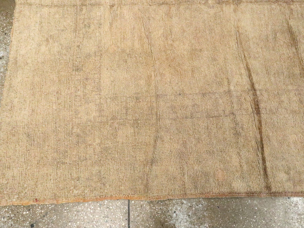 Antique Turkish Oushak Gallery Rug, No.16567 - Staging