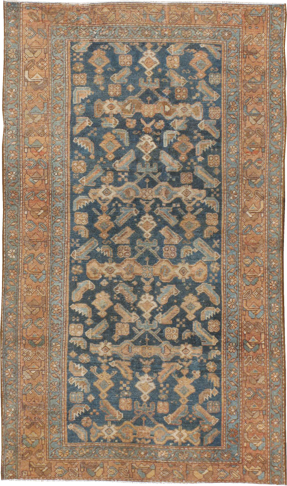 Antique Persian Malayer Rug, No.16577 - Staging