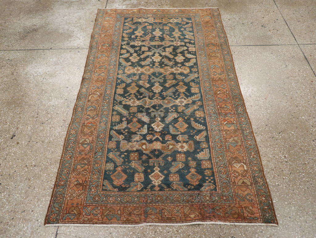 Antique Persian Malayer Rug, No.16577 - Staging