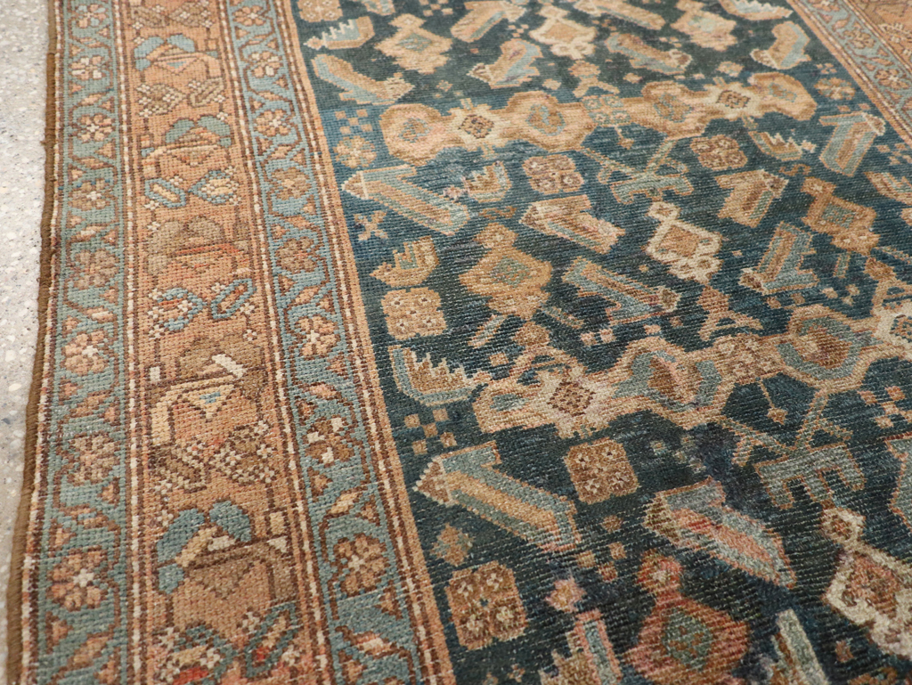 Antique Persian Malayer Rug, No.16577 - Staging