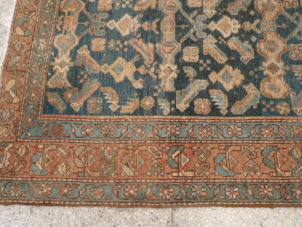 Antique Persian Malayer Rug, No.16577 - Staging